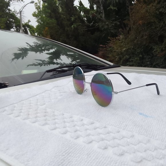 2 pairs of retro-vintage/round/delicate sunglasses, SKU